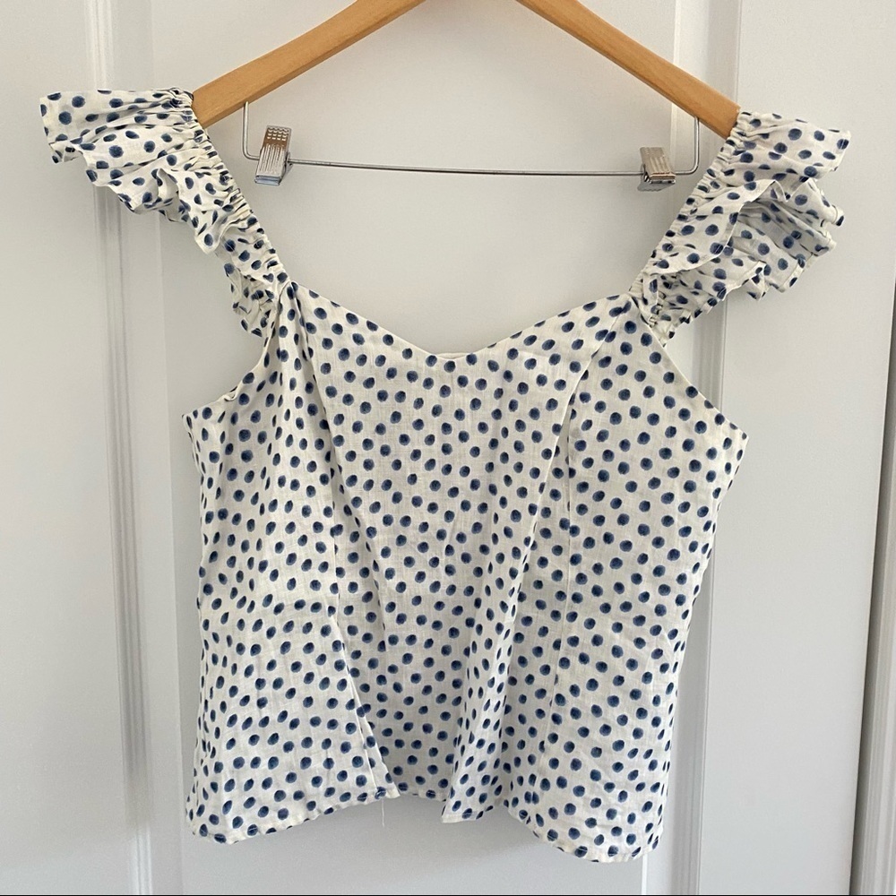 ⛄️ H&M Polka Dot Top [MATCHING SET: comes with skirt]​​​​​